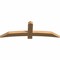 Ekena Millwork Bellingham Timber Gable Bracket, Western Red Cedar, 72"W x 24"H x 3 1/2"D x 5 1/2"F, 8/12 Pitch GBW072X24X0406BEL00SWR - alternate 5